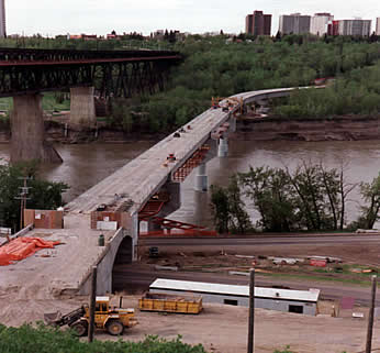 Dudley LRT Bridge Concrete Deck