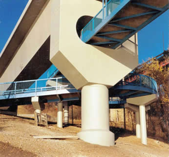 Dudley Menzies LRT Bridge Walkway
