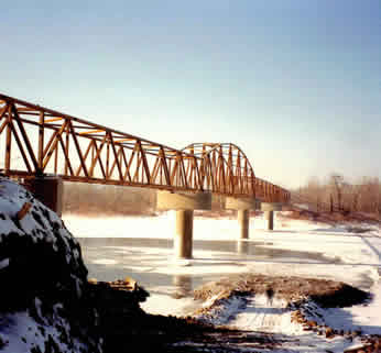 Hawrelak Park Overall Bridge
