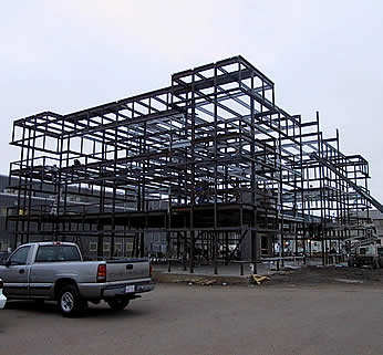 Waiward Centre office steel structure