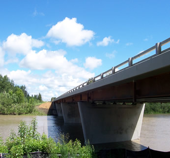 Pembina River Bridge Overall