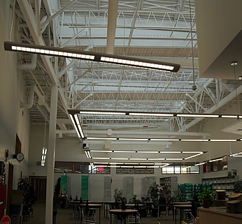 Memorial Composite High School interiors