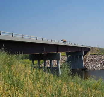 Pembina River Bridge at Sangudo