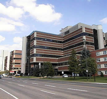 Walter C. Mackenzie Health Sciences Centre from 114 street